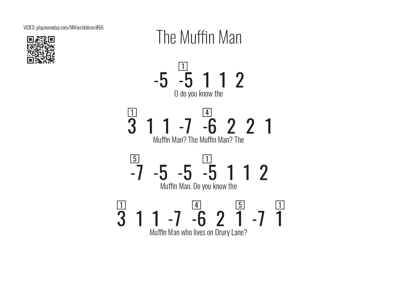 The Muffin Man kalimba